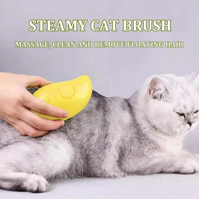 3 in 1 Dog & Cat Steam Brush Groom Massager